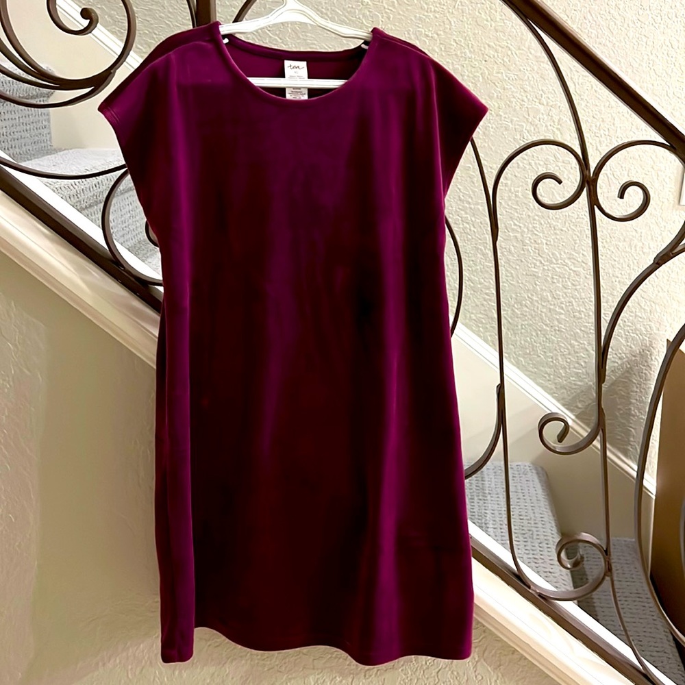 Velvety soft casual holiday dress from Tea Collection